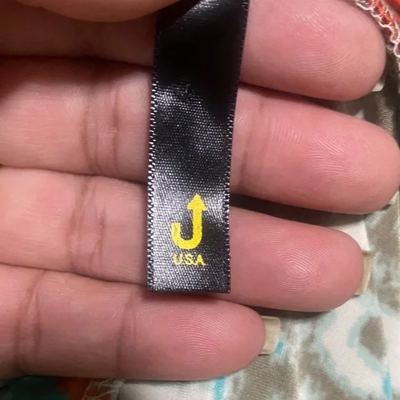 Vibrant Patterned wide leg pants - Picture 6 of 7